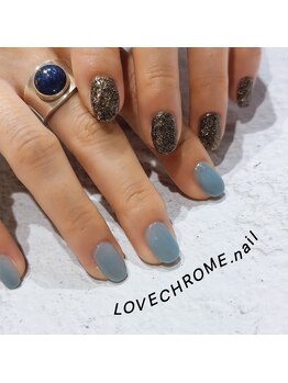 ラブクロム(LOVE CHROME)/アシンメトリー秋カラー