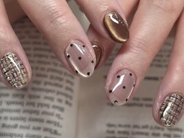 ツイードネイル