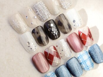 ネイルゴーゴー(NAIL55)の写真/トレンドを取り入れた”可愛いデザイン”が好評☆こまめにデザイン入れ替えてます＾＾