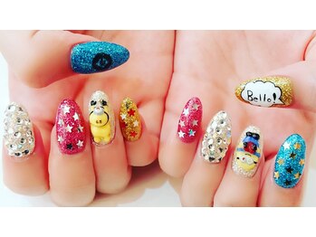 ネイルサロン ネイルズゴーゴー 渋谷店(NAILSGOGO)/3d キャラクター ミニオン