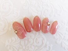 ネイルサロン ナチュール(Nature)/たらしこみフラワー☆