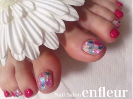 キラキラシェルミックス＆金箔☆