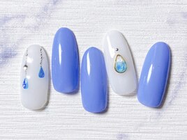 梅雨ネイル
