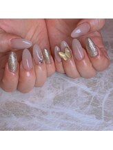 エステティックアンドネイル ローズ(ESTHETIC&NAIL Rose)/蝶々パーツ