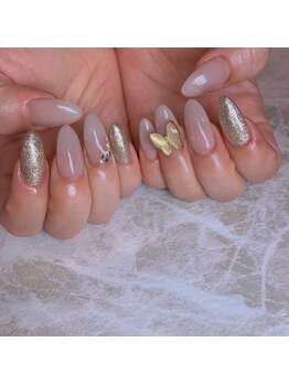 エステティックアンドネイル ローズ(ESTHETIC&NAIL Rose)/蝶々パーツ