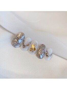 グログラン(Gros-Grain)/11月ネイル