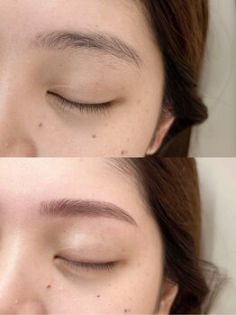 アイシー 豊橋店(eye.C)の写真/まつエク/まつパ×アイブロウの組み合わせも大人気!自然な仕上がりで一気に垢抜けた印象に♪