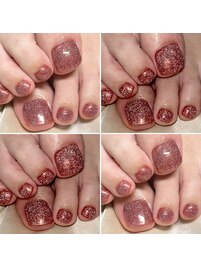 フラッシュ☆フットネイル