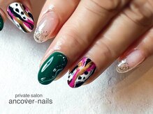 アンカバーネイルズ(ancover nails)の雰囲気（手描きアートもご相談ください♪）