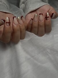 チェックネイル