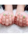 ちゅるんニュアンスネイル