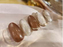 ブルーエヌ(BLUE N)/マグネットネイル×ミラーネイル