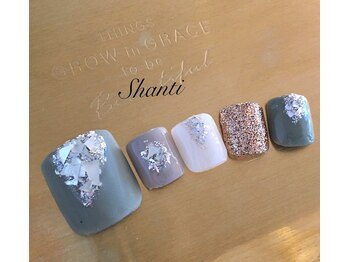 シャンティ(Shanti)/【フット】定額アート
