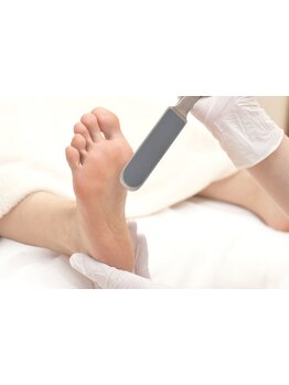 角質ケアができるサロン