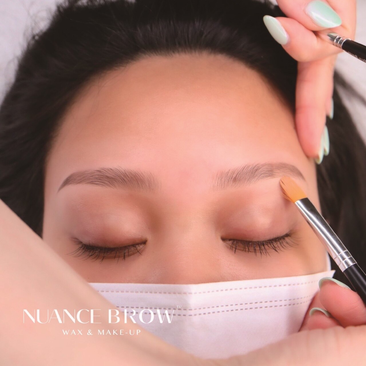 NuanceBrow【眉wax&メイク仕上げ】＋次世代まつ毛パーマ