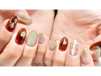 ネイル シスター(nail sister)/チェックネイル