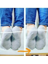 美姿勢工房 シエル(Ciel)/施術後足の長さが揃いました！