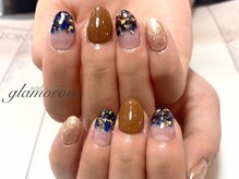 ネイルグラマラス 西新井店/《パラジェル》秋インクネイル