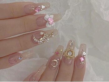 シーシーネイル 新宿店(CeCe Nail)の写真/大切なご予定前に★高技術と豊富なカラー・パーツで叶える特別なデザイン♪人気のワンホン・韓国ネイルも◎