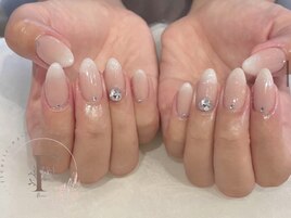 シンプル/グラデーションネイル