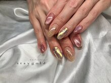 ネイルサロン ステイゴールド(STAY GOLD)/カヨ施術お客様ネイル
