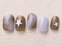 アイネイルズ 渋谷店(I nails)/もやもや星ネイル