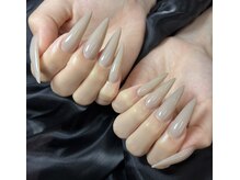 デュリブリンクネイル 高田馬場(Duli blink nails)/韓国風ミルクグレージュネイル
