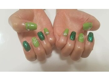 チェリー(Cherry)/【green nail】