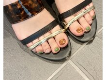 ネイルズ ララ(nails Lala)/べっ甲ネイル。