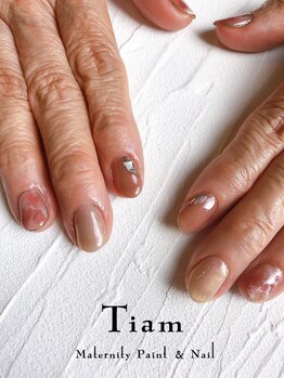 ティアム マタニティペイント アンド ネイル(Tiam Maternity Paint&Nail)/4Designコース★ご新規様¥6800
