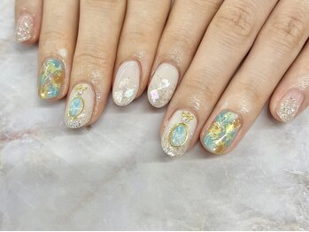 ディーネイル 京橋(D-nail)/立和名/夏本番☆リゾートネイル