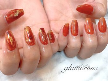 ネイルグラマラス 西新井店/《パラジェル》秋ニュアンス