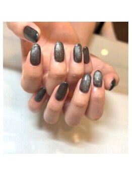 アンドルーチェ なんばパークス店(ANDRUCHE)/マグネットネイルオーロラネイル