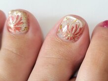 ネイルフロンティア 吉祥寺(NAIL FRONTIER)/ふみの♪手描き彼岸花11980円