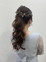 アトリエはるか アミュプラザ鹿児島店/ヘアセット¥3520（税込）