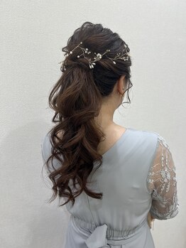 アトリエはるか アミュプラザ鹿児島店/ヘアセット¥3520（税込）