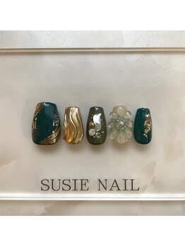 ケーズベース スージーネイル(Ks BASE Susie nail)/◆成人式ネイル◆チップデザイン