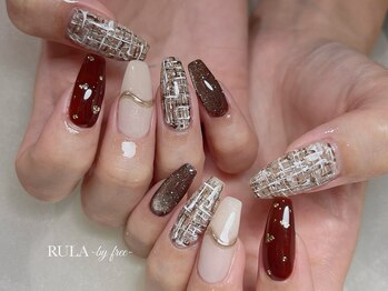 ルラ バイ フリー(RULA by free)/ツイードアート＊*