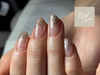 ネイルセッション(nail session)/フラッシュラメグラ