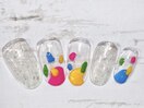 8月定額ネイル