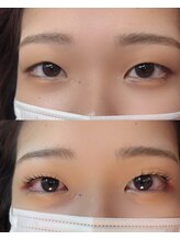 エアーグロー(airglow)/一重まぶた様デザイン