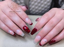 ウメネイルスタジオ(UME NAIL STUDIO)/長さだしやり放題×つけ放題