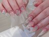 ☆人気☆ワンホンクリアネイル※シンプルアート込み¥9,800
