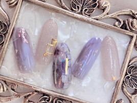 お花ネイル