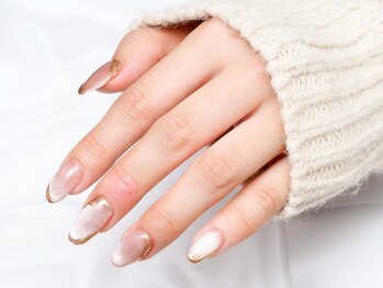 ソウ 難波店 nail salon Sou/マグネット×ミラーnail