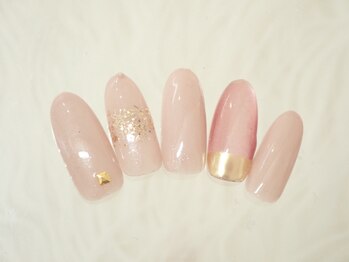 フェリーチェ(nail salon&school felice)/ゴールドコース¥8140