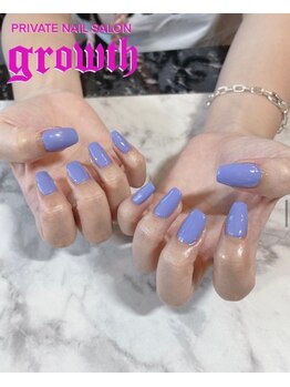 グロウ(growth)/ワンカラーネイル