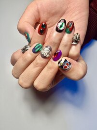 ハロウィンネイルにもオススメ★
