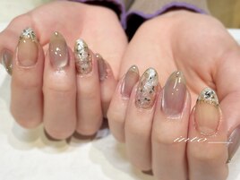 マグネット　フラワーネイル