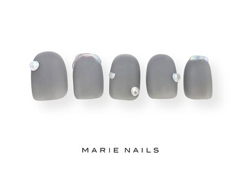 マリーネイルズ 大阪梅田店(MARIE NAILS)/新規6000 0313d　パールビジュー